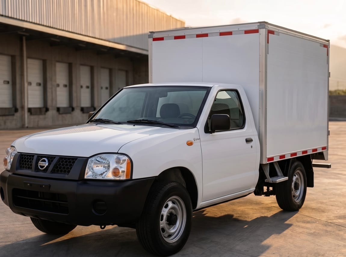 Camioneta de 1 tonelada con caja seca